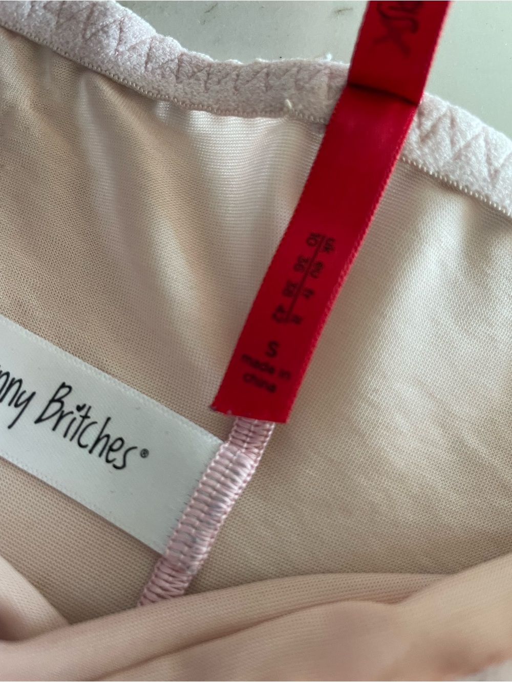 Spanx Skinny Britches Sheer Shaping Power Skort Slip light pink Shaper small S - Picture 3 of 13